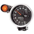 233904 0-10 Face Auto " 000 Tachometer Shift-lite 5 Dia Monster Gage Black