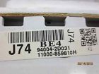 127262 05 06 04 Elantra Speedometer