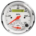 1381 Autometer Arctic White Tach-speedo 046074013812