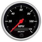 1480 Autometer Designer Black Electric Programmable Speedometer 046074014802