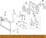 167110v100 Toyota Oem Cooling Fan Blade Shroud