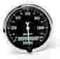1787 Auto Meter Old Tyme Black Speedometer Gauge