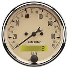 1887-m 1 " Gauge Meter 1887- Auto Antique Beige Electric 8 Speedometer 3 Programmable