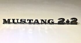 C5zz-16098-c 1965-66 Ford Mustang Fender Emblem 2 2inch Gt 289
