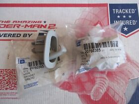 20760385 2 New Gray Headliner Clothes Coat Hook S 2007-2014 Silverado Sierra