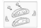 208-540-57-11-87 Genuine Dmr Instrument Clust