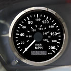 327813 Unbranded Gps Speedometer Waterproof Steel Black Bezel Gauge 707273303509