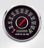 Woodward-240 37150-01m New Vintage Usa Prog Speedometer Black Kph 689860958531