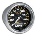 4789 Autometer Carbon Fiber Electric Speedometer 046074047893