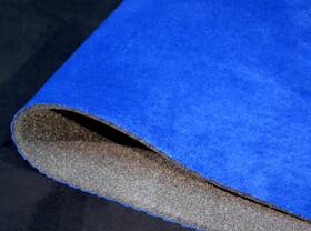 5-star Fabrics 703962075399 Royal Blue Suede Foam Backed Headliner Fabric Car Interior Lining By The Yard 60
