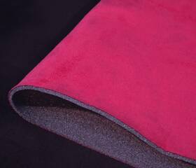 5-star Fabrics 703962075474 Light Burgundy Suede Foam Backed Headliner Fabric Car Interior By The Yard 60 Inch