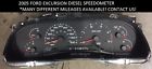 5c7t-10849-ca Ford Excursion Diesel Speedo Gauge Instrument Cluster Built From