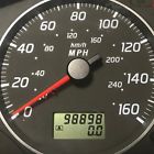 5y801 Nissan Maxima Speedometer Gauge Cluster Black At