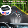 7088393132075 Unbranded Car Hud Display Obd Ii Overspeed Warning