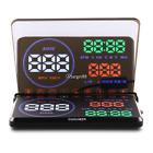 756353314201 Unbranded Inch Led Screen Hud Speeding Warning Fuel
