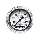 82661 Stewart Warner Speedometer Wings Mph Analog Electrical White Face