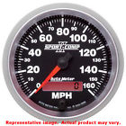 3688 85.7mm Auto Meter Sport-comp Ii Series Brushed Aluminum 3-3 8 Range 0