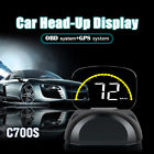 850900411037 Unbranded Car Digital Hud Speedometer Head Up Display