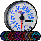 Gs-ewt17 95mm 3 - -dash Speedometer Glowshift Elite Gauge Color " 10 White 4