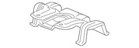 34241-tz5-a00 Acura Genuine Bracket Rear Map Lamp