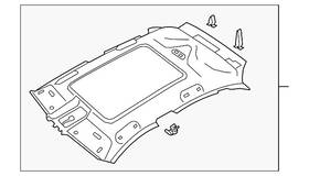 83a-867-505-al-vu5 Audi Genuine Headliner