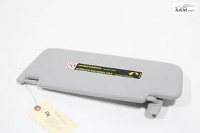 8e0010192t Audi 2015-2016 A3 Sedan Front Right Passenger Side Overhead Sun Visor Gray Oem