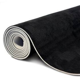 Heise123 Babnecl Suede Auto Headliner Fabric 123 Inch L 60 W With Black