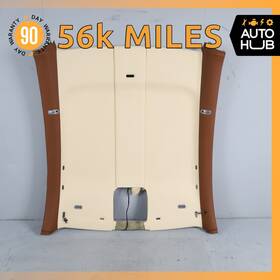 3w8867501bc Bentley 12-17 Continental Gt Coupe Headliner Cover Roof Trim Beige Oem 56k