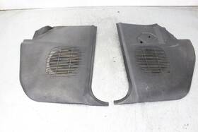 1935592 Bmw E30 4-door Sedan Right Left Black Kick Panel Trim Speaker Covers Lm82
