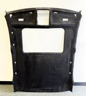 2258349 Bmw 1992-1999 E36 Sedan M3 328 325 323 318 Headliner Roof Black Alcantara Oem