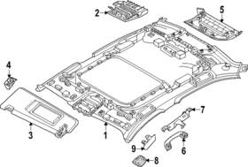 Bmw 51-44-5-a23-6d3 Genuine 2024 - Corner Support