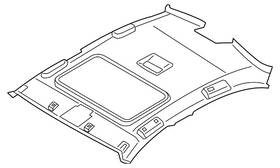 51-44-7-321-729 Bmw Genuine Headliner