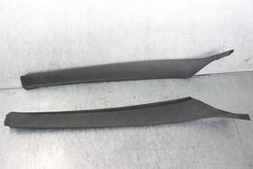 51431872851 Bmw 82-88 E28 5-series Factory A Pillar Column Trim Covers Black Oem Lm66