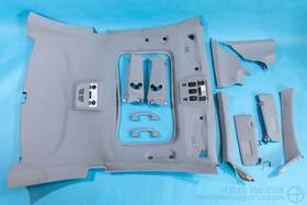 51442997379 Bmw Used 2007-2013 E82 128i 135i Alaska Gray Headliner And Trim Set