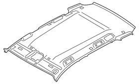 51447289377 Bmw New Genuine Headlining Panoramic Roof 2011-2017 Oe