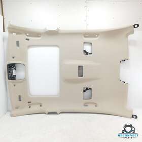 51449170565 Bmw 09-15 750li 760li F02 Upper Overhead Roof Headliner Panel Cover Oyster Oem