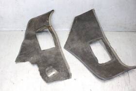 51921915944 Bmw Interior Floor Side Carpet Pair Black E28 535i 533i 528i E30 E24 Oem Lm50