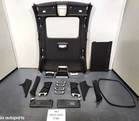 7343301 Bmw 12-18 Oem F30 F80 M3 Sedan Black Headliner Pillars Visors Set Anthracite