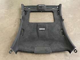 8049371 Bmw 13 14 15 Alpina B7 F01 F02 Alcantara Upper Roof Headliner Black 1369 Oem