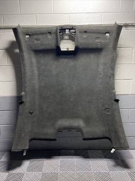 8052658 Bmw 2011 2012 - 2017 F13 M6 Coupe Alcantara Roof Headliner Anthrazit Oem