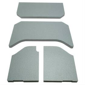 50133 Boom Mat Dei Headliner Gray Fits 2007-10 Jeep Wrangler 4 Dr Hardtops