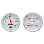 Ca-3018 Carquest Auto Meter Arctic White Piece Gauge Kit 046074013034
