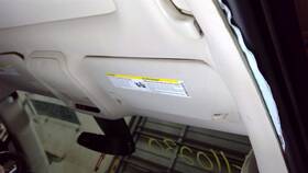 268-12364r Cadillac Passenger Right Sun Visor Fits 17-23 Xt5 10302135