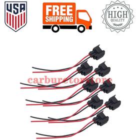 Ev14 Carburetorstore 668727522726 8x Fuel Injector Connector Wiring Plugs Clips Fits Ev6 Uscar Pigtail Any Rc