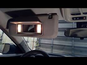 268-01965l Chevrolet Driver Left Sun Visor Fits 14-20 Impala 10257322