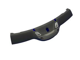 941102ab Chevrolet 2014-2018 Chevy Corvette C7 Coupe Front Upper Roof Headliner Trim Cover Panel