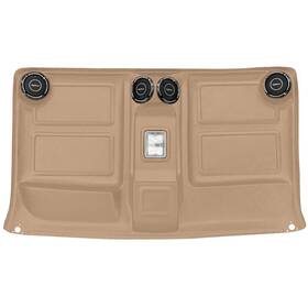 H206-15093 Cj Classic Trucks Highliner Headliner Light Buckskin Abs Plastic Without Factory