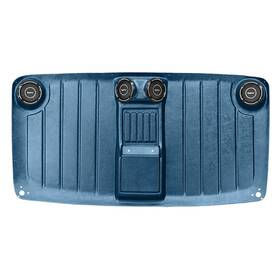 H207-oe1 Cj Classic Trucks Highliner Headliner Kit Abs Plastic Blue With Speakers Chev