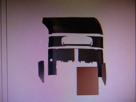 7c-8151968-br Dennis Carpenter 48 49 50 51 52 Ford Truck Headliner Brown
