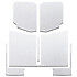50185 Design Engineering 20- Gladiator Headline R Kit White 7 Pieces -